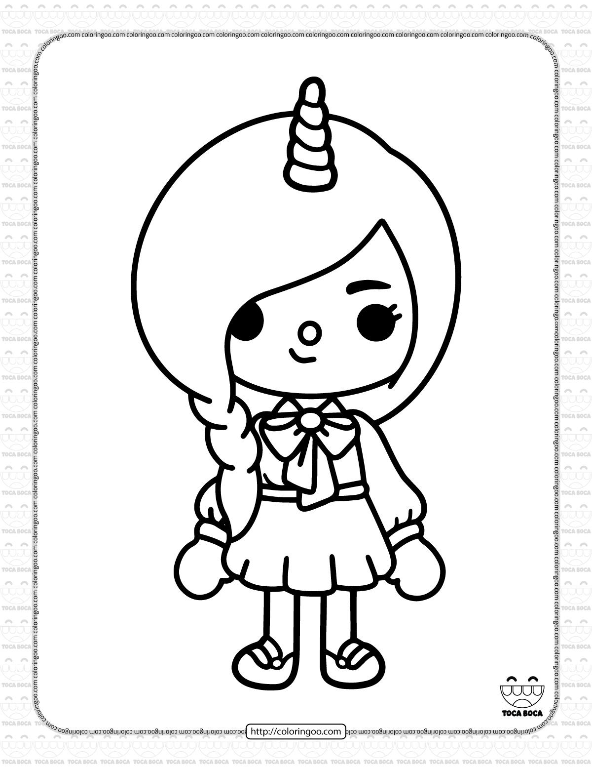 toca life coloring pages for kids 36