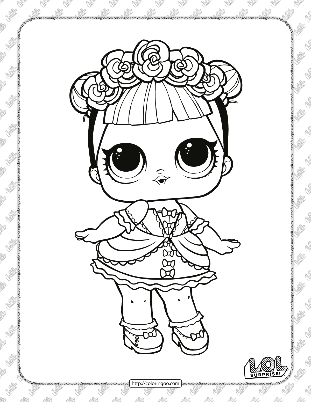 best lol surprise coloring pages for girls