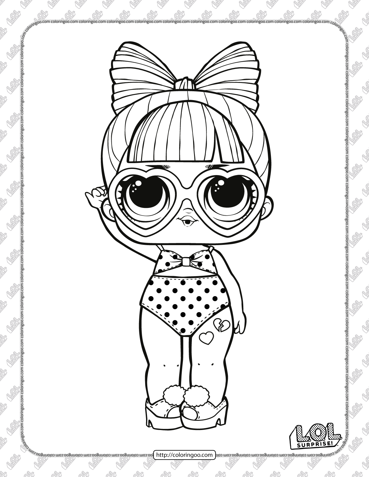 printable lol spf qt coloring pages
