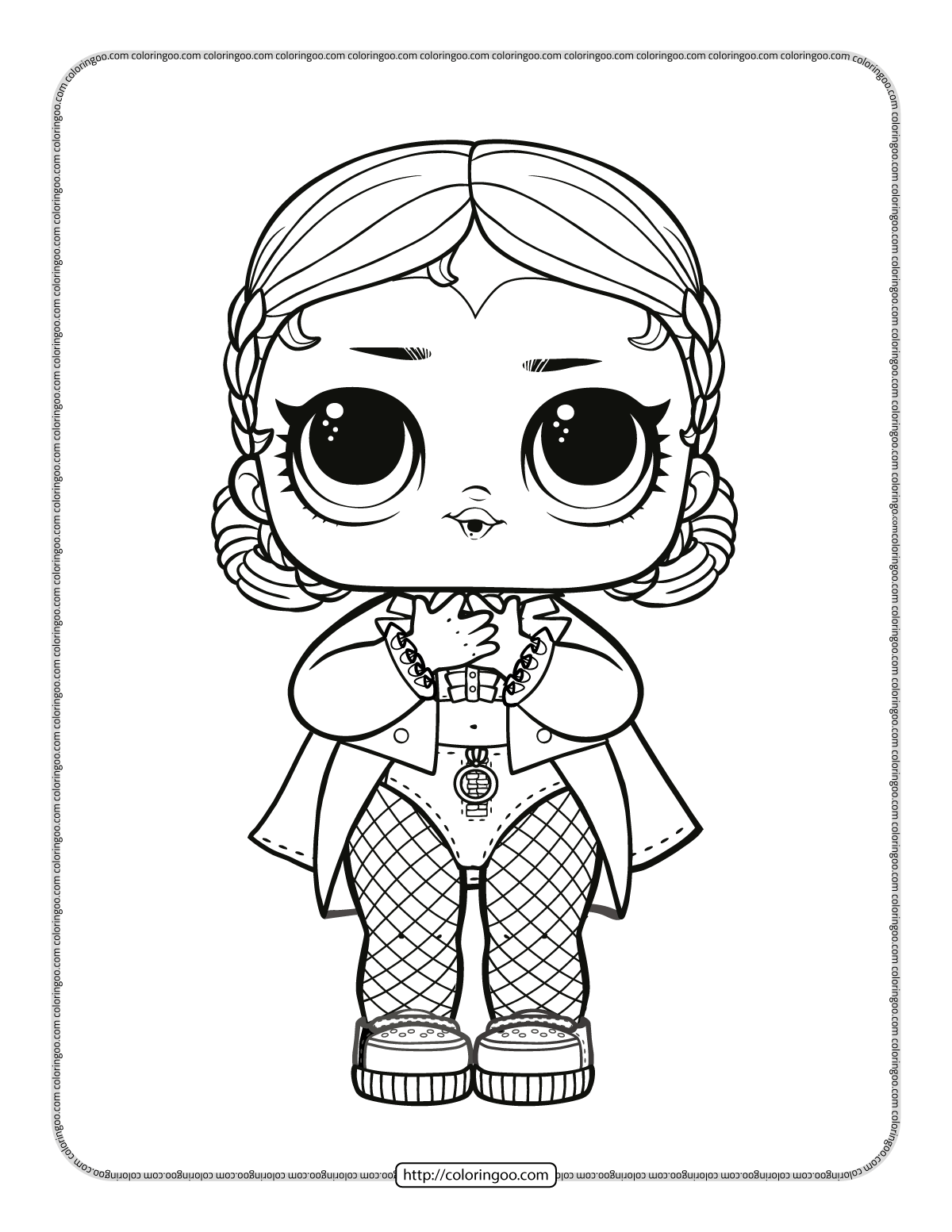 unleash your creativity with lol surprise coloring sheets