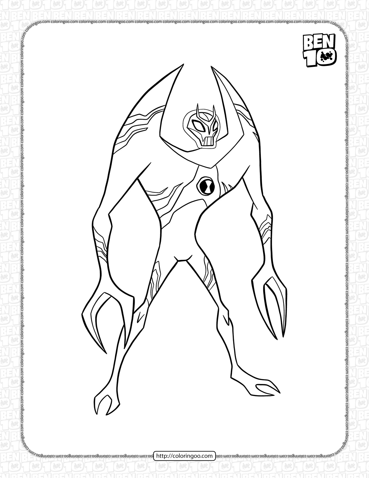 lodestar omniverse classic coloring page