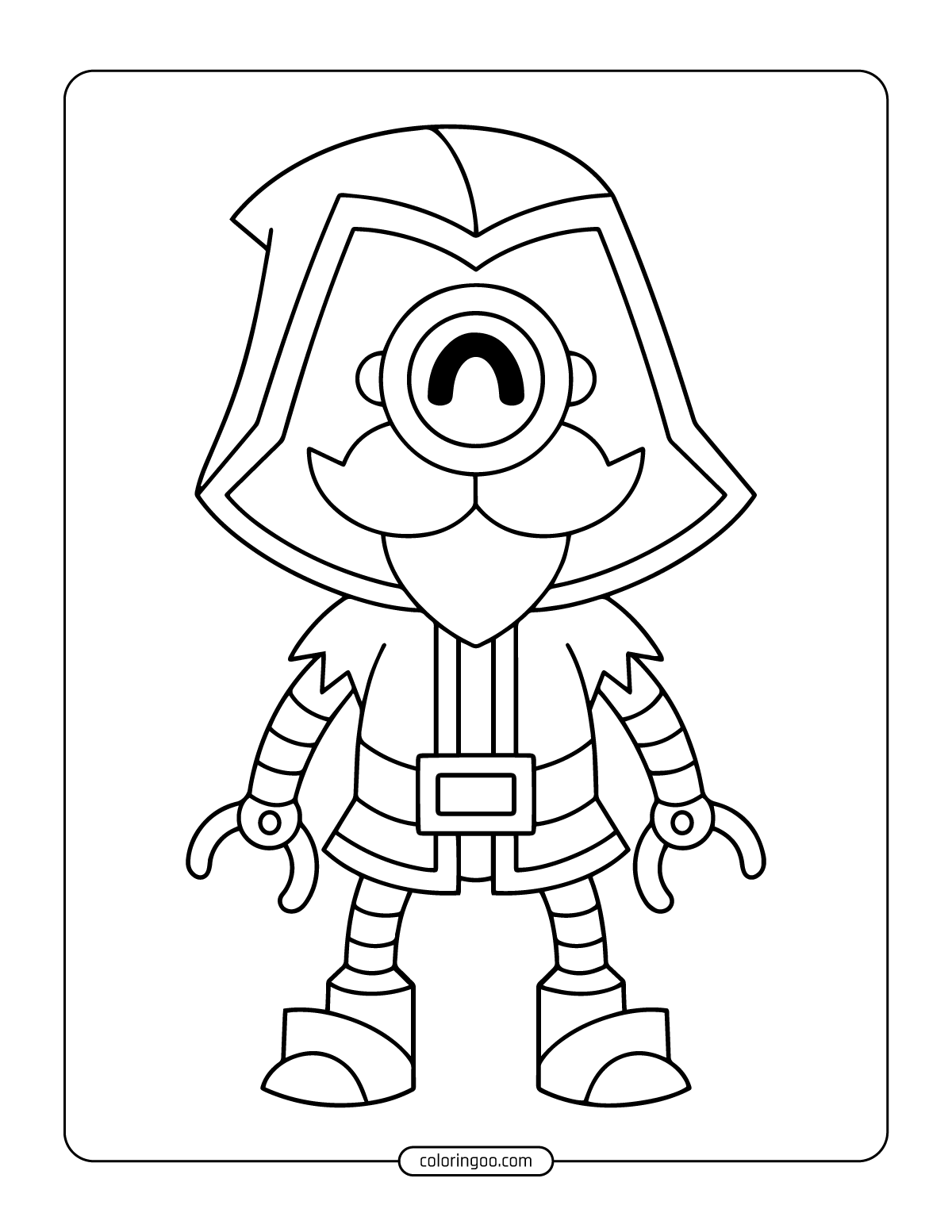 brawl stars printables coloring pages
