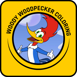 woody woodpecker coloring pages