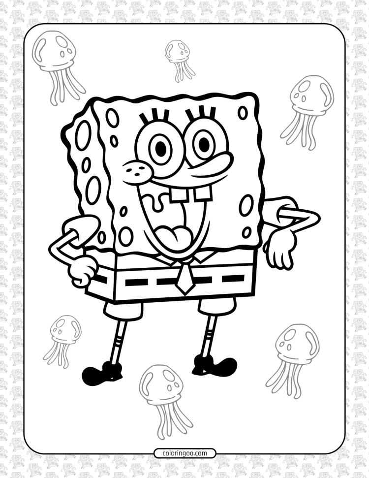 spongebob coloring sheets